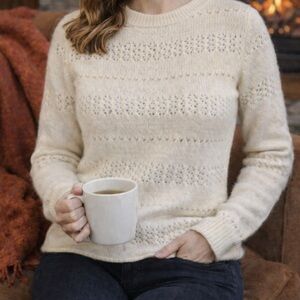 Chic Ivory Sweater
